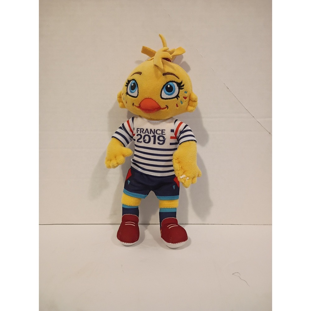 FIFA Womens World Cup France 2019 Mascot Ettie Plush Soccer ChickToy Collectible